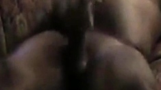 Black Daddy Strokes Big Cock Until He Cums