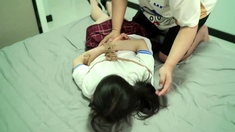 Japanese teen in bdsm scene