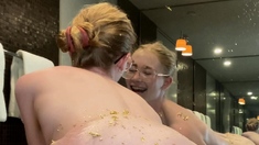 European amateur redhead masturbates on webcam
