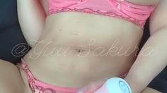 Blonde With Natural Big Boobs Loves Putting A Toy In Her