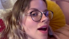 Cute teen anne solo anal masturbation