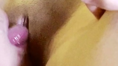 Amateur slut pov fuck and cumshot in real homemade action