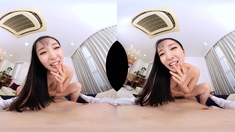Japanese teen sana anzyu pov blowjob