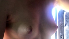 Small Titted Brunette Amateur Anal Nailed At Home