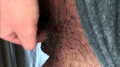 Spilling Precum: Latin Amateur's Solo Adventure
