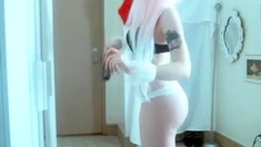 Hot teen lauryn may solo toying