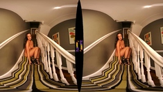 Real euro solo babe uses dildo to masturbate