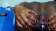 Ebony Webcam Anal Gape