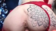 SEXY BIG BOOBS BLONDE ANAL MASTURBATION