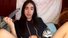 Pixinun Eating Cum After Solo Masturbation