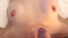 Teasing edged handjob blowjob cumshot compilation pov part 2