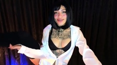 Hottest brunette solo webcam masturbation 2