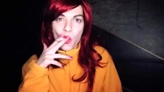 Mistress Marlena - Smoking Marlboro