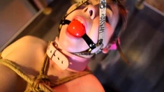 Fucked In Suspended Bondage FemDom