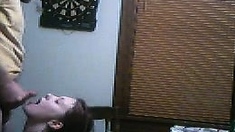 Cute brunette young hookup amateur teen blowjob