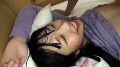 Ai Uehara Asian teen in amateur porn POV