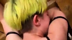 British Slag Fucked Outdoors