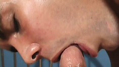 Handsome Jocks With Big Cocks Give Each Other A Deep Dicking