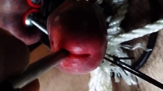 CBT with a stainless tube, clamps on balls, and super glue